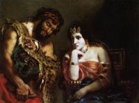 Delacroix, Eugene - Cleopatra and the Peasant